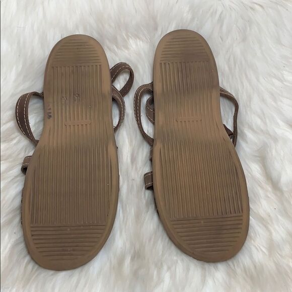 Woolrich Tan Leather Strappy Sandals Sz 10 - Picture 6 of 6